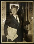 1940 Ty Cobb Boarding Locomotive Original 8" x 10" Photo