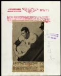 1951 Joe DiMaggio New York Yankees Original 7 x 9 Photo