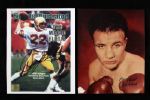 1980's Boxing Signed Photo Collection - Lot of 11 w/ LaMotta, Hurricane Carter, Marvin Hagler & More (JSA)