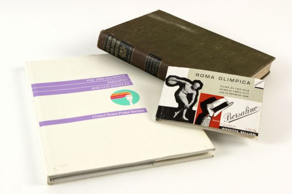 1914-84 Olympic Book Collection Rome Los Angeles Sarajevo - Lot of 3 