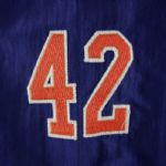 1995-98 Butch Huskey New York Mets Signed Game Worn Warm Up Jacket (MEARS LOA)