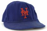 1985 Lenny Dykstra New York Mets Signed Game Worn Cap Rookie Year (MEARS LOA/JSA)