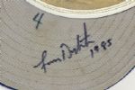 1985 Lenny Dykstra New York Mets Signed Game Worn Cap Rookie Year (MEARS LOA/JSA)