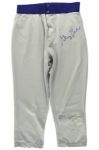 1973 Glenn Beckert Chicago Cubs Signed Game Worn Road Uniform (MEARS LOA/JSA)