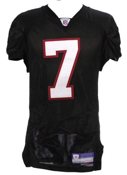 2002 Michael Vick Atlanta Falcons Signed Team Issued Home Jersey (MEARS LOA/JSA)