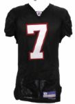2002 Michael Vick Atlanta Falcons Signed Team Issued Home Jersey (MEARS LOA/JSA)