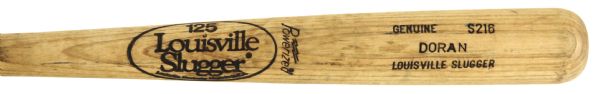 1984-85 Bill Doran Houston Astros Louisville Slugger Professional Model Game Used Bat (MEARS LOA)