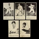 1952 Cleveland Indians Num Num Baseball Card Collection - Lot of 13 w/ Feller, Lemon, Wynn & More