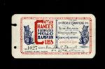 1910 Chicago Cubs West Side Park Stadium Pass