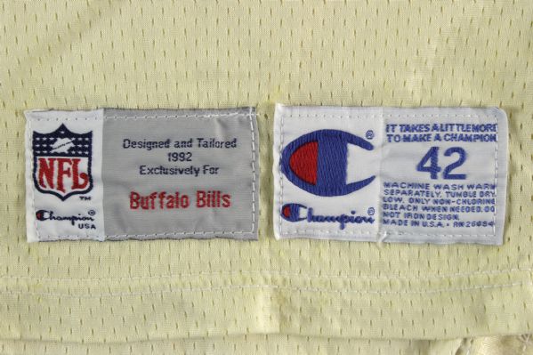 1992 Thurman Thomas Buffalo Bills Signed Game Worn Road Jersey (MEARS LOA/JSA) 