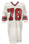 1978 Mike Kenn Atlanta Falcons Rookie Year Game Worn Road Jersey (MEARS LOA)
