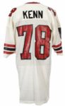 1978 Mike Kenn Atlanta Falcons Rookie Year Game Worn Road Jersey (MEARS LOA)