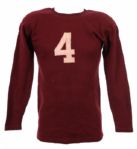 1930s-40s #4 Mitchell & Ness Game Worn Football Jersey (MEARS LOA)
