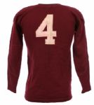 1930's-40's #4 Mitchell & Ness Game Worn Football Jersey (MEARS LOA)