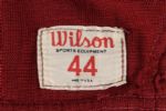 1957-59 #73 Game Worn Durene Wilson Football Jersey (MEARS LOA)