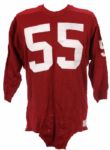 1950s #55 Game Worn Durene Russell Southern Football Jersey (MEARS LOA)