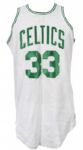1979-81 Larry Bird Boston Celtics Clubhouse Signed Wilson Road Jersey (MEARS LOA)