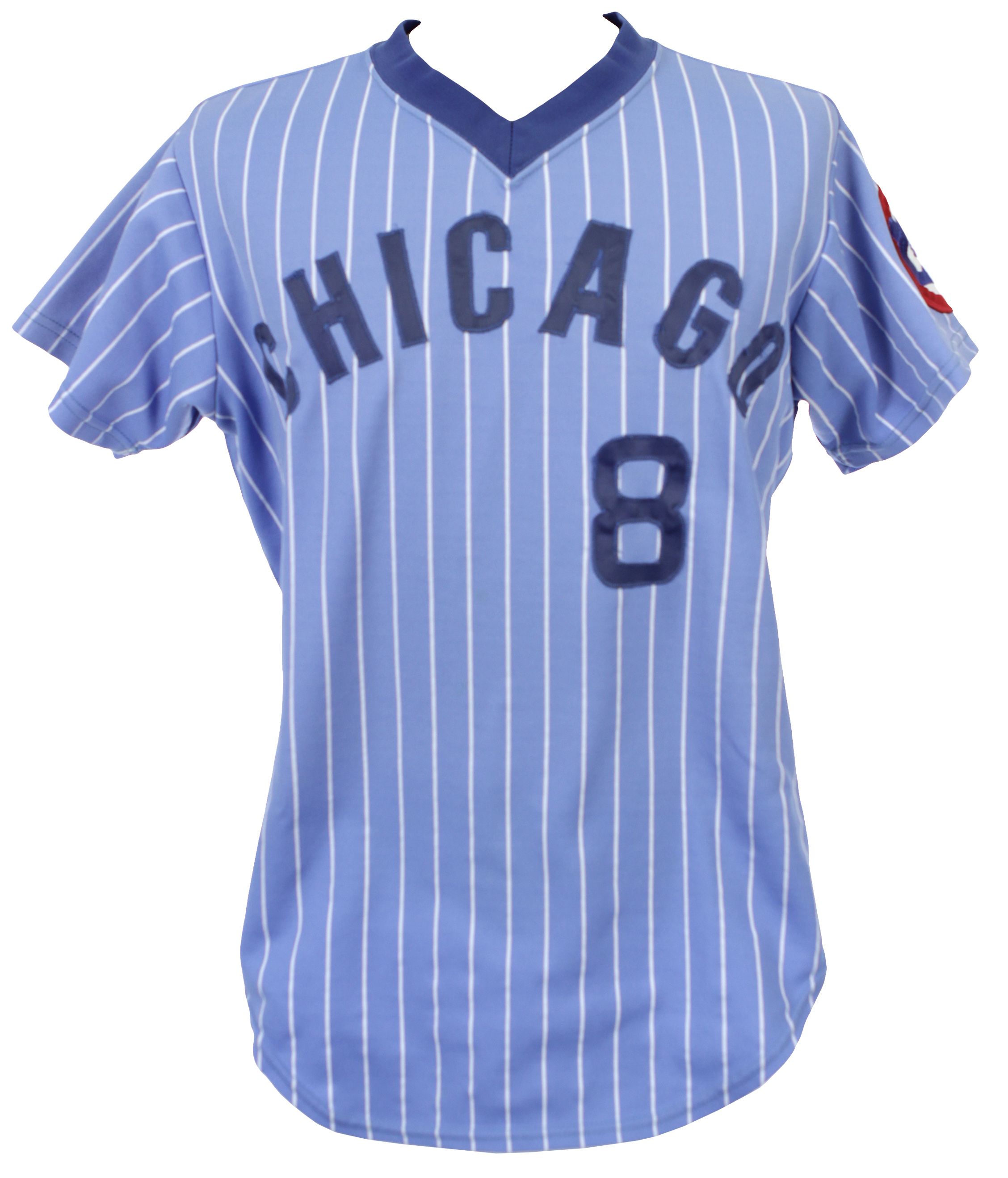 Lot Detail - 1981 Barry Foote Chicago Cubs Game Worn Road Jersey