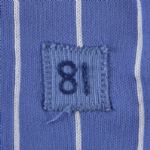 1981 Barry Foote Chicago Cubs Game Worn Road Jersey (MEARS LOA)