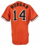 1988 Mike Morgan Baltimore Orioles Game Worn Alternate Jersey (MEARS LOA)