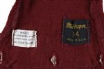 1967-68 #46 Game Worn Durene MacGregor Football Jersey w/ 6 Button Crotch Piece(MEARS LOA)