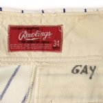 1973 Cleon Jones New York Mets Signed Game Worn Home Pants (MEARS LOA)