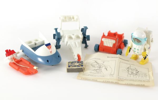 1970 Blastoff Billy Eldon Toys Action Figure & Vehicles