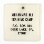 1970s Muhammad Ali Deer Lake Training Camp Credential (Wali Muhammad Collection)