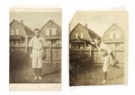 1920s-30s Local Ballplayer Postcard & Original Photo