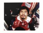 2000s Manny Pacquiao Signed 8" x 10" Photo (Team Pacquiao LOA)
