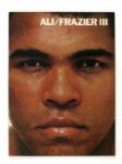 1975 Muhammad Ali Joe Frazier III Closed Circuit Program w/ Note from Wali Muhammad and 8" x 10" Ali Photo