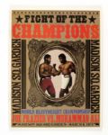 1971 Muhammad Ali vs Joe Frazier World Heavyweight Championship Bout at Madison Square Garden Fight Program