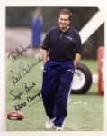 2002 Bill Belichick New England Patriots Signed 8" X 10" Photo 