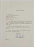 1982 Peter Benchley Jaws Author Signed Letter (JSA)