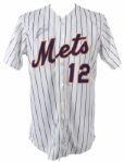 1996 Jeff Kent New York Mets Signed Game Worn Home Uniform (MEARS LOA/JSA)