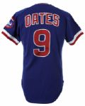 1985 Johnny Oates Chicago Cubs Game Worn Road Jersey (MEARS LOA)