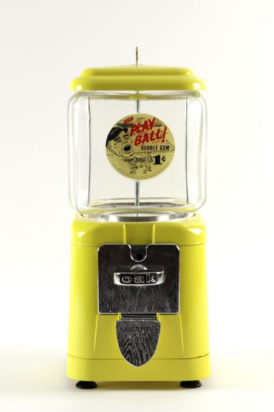 1950s Leaf Play Ball! Gumball Machine