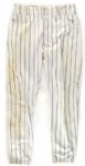 1980-95 New York Mets Game Worn Pants - Lot of 11 w/ George Foster, Davey Johnson, Bobby Bonilla & More (MEARS LOA)