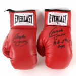 1990s Angelo Dundee Boxing Trainer Signed Everlast Boxing Gloves - Lot of 2 (JSA)