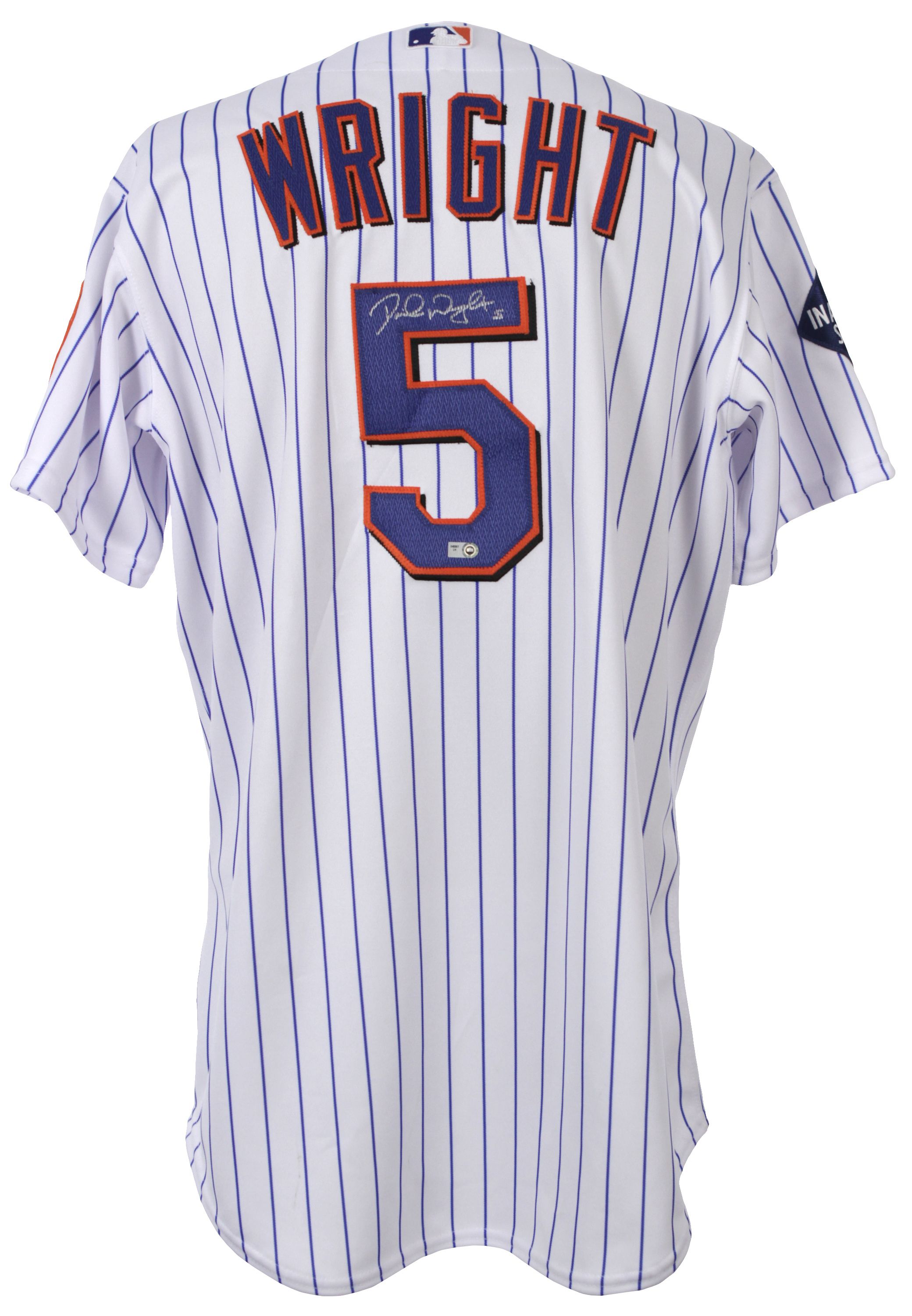 david wright signed jersey