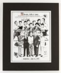 1992-95 Boxing Hall of Fame Induction Posters - Lot of 3 w/ 15 Signatures Including Hagler, Dundee, Norton & More (JSA)