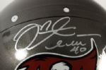 2009 Mike Alstott Tampa Bay Buccaneers Signed Helmet (Creative Sports Enterprises COA)