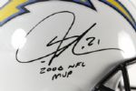 2006-09 LaDainian Tomlinson San Diego Chargers Signed Helmet (Mounted Memories COA)