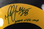 2006 Eric Dickerson Marshall Faulk Signed Rams Throwback Helmet (TriStar/Prova COA)