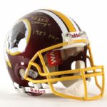 2008 Joe Theismann Washington Redskins Signed Helmet (Creative Sports COA) 