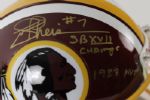 2008 Joe Theismann Washington Redskins Signed Helmet (Creative Sports COA) 