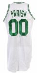 1980 Robert Parish Boston Celtics Autographed Wilson Road Jersey (MEARS LOA)