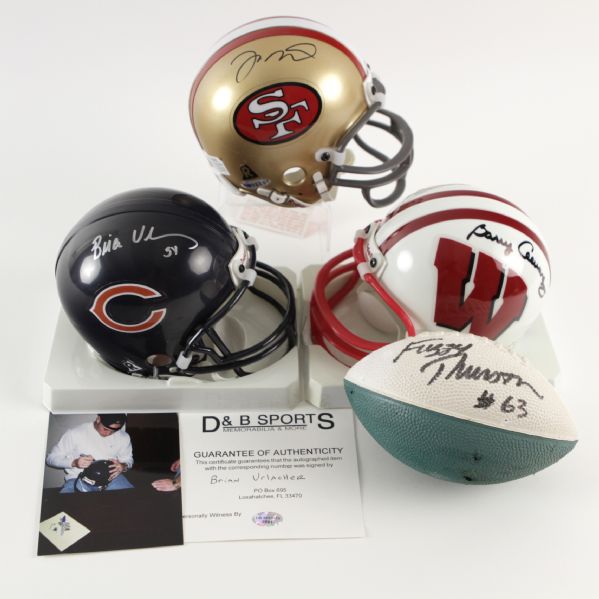 1980s-90s NFL/College Football Autograph Collection - Lot of 14 w/ Joe Montana, John Elway & More (JSA)