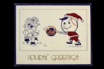 1960s-80s New York Mets Signed Holiday Greetings Card w/ 39 Signatures Including George Foster, Richie Ashburn, Mickey Lolich & More (PSA/DNA)