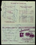 1962 Green Bay Packers Signed Roster Sheet w/ 17 Signatures Including Starr, Adderley & More (JSA)